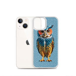 Blue Owl iPhone Case