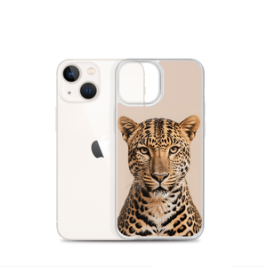 Leopard Potrait iPhone Case