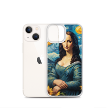 Monalisa Painting in Van Gogh Style iPhone Case