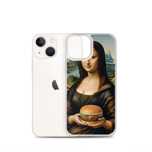 Monalisa Burger iPhone Case