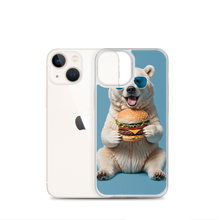 Polar Bear and Burger iPhone Case