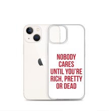 Nobody Cares (Funny) iPhone Case