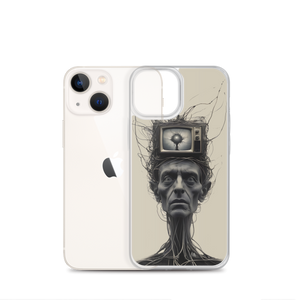 Brain Wash by Media iPhone Case