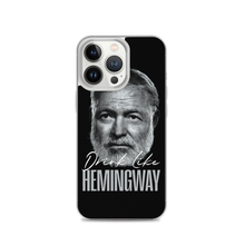 Drink Like Hemingway Portrait Clear Case for iPhone®