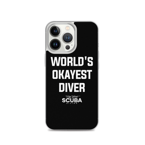 World's Okayest Diver Clear Case for iPhone®