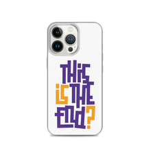 IS/THIS IS THE END? Purple Yellow iPhone Phone Case