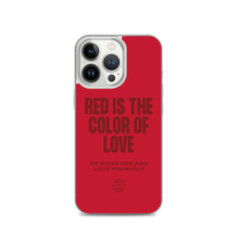 Red is the color of love iPhone® Phone Case