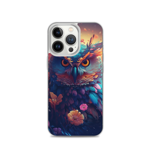 Colorful Owl Art iPhone® Phone Case