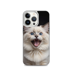 Angry Ragdoll Kitten iPhone Case