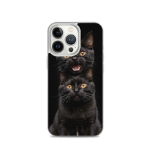 Two Black Cats Follows iPhone Case