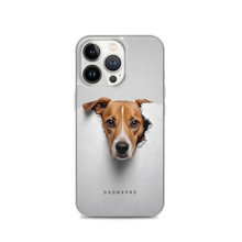 Funny Sad Dog Peep iPhone Case