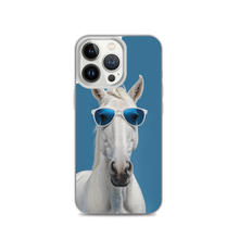 Cool Blue Horse iPhone Case