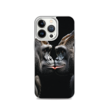 Gorilla Kissing iPhone Case