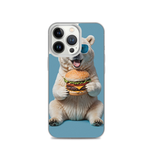 Polar Bear and Burger iPhone Case