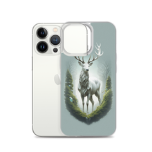 Green White Deer iPhone Case