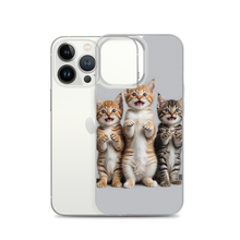 Funny Tripple Cats iPhone Case