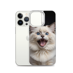 Angry Ragdoll Kitten iPhone Case