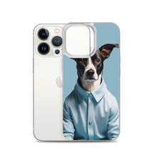 Sad Dog Blue iPhone Case