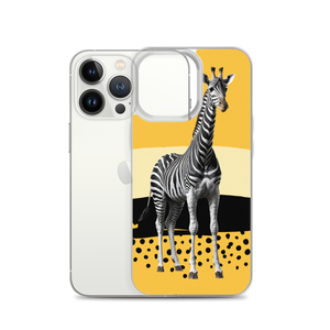 Giraffe Zebra Skin iPhone Case