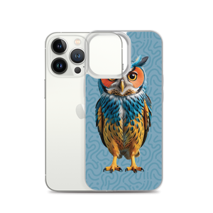 Blue Owl iPhone Case