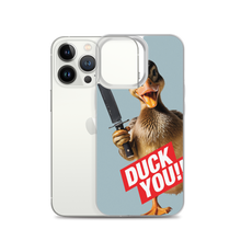 Duck You iPhone Case