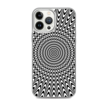 Vertigo Optical Illusion Background iPhone® Phone Case