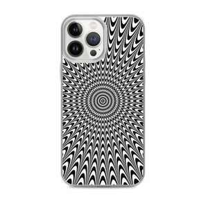 Vertigo Optical Illusion Background iPhone® Phone Case