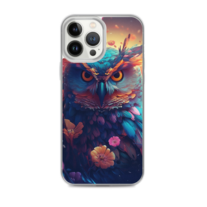 Colorful Owl Art iPhone® Phone Case