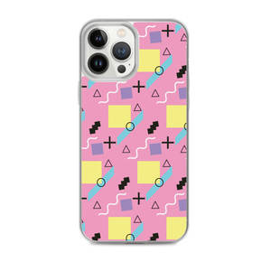 Memphis Colorful Pattern 04 iPhone® Phone Case