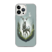 Green White Deer iPhone Case