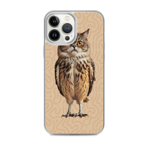 Cat Owl iPhone Case