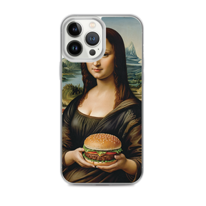 Monalisa Burger iPhone Case