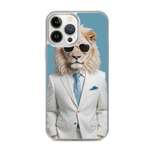 Funky White Lion iPhone Case