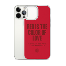 Red is the color of love iPhone® Phone Case