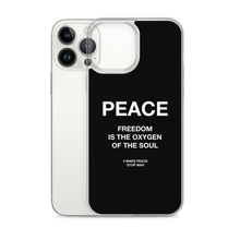 Freedom is the oxygen of the soul iPhone® Phone Case