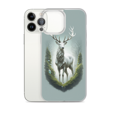 Green White Deer iPhone Case