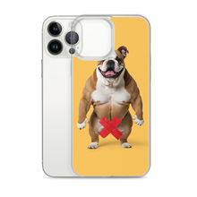 Bulldog X-Tape Yellow iPhone Case