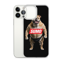 Sumo Bulldog Black iPhone Case