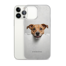 Smile Dog Peep iPhone Case