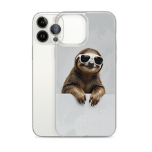 Cool Smiling Sloth iPhone Case