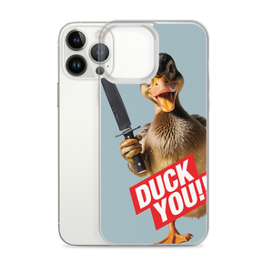 Duck You iPhone Case