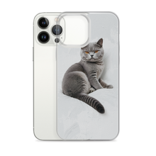 Relaxing British Shorthair Cat iPhone Case