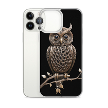 Owl Copper Art iPhone Case