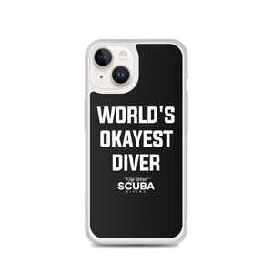 World's Okayest Diver Clear Case for iPhone®