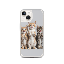 Funny Tripple Cats iPhone Case