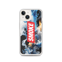 Blue Smoke Fire iPhone Case