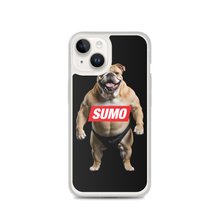 Sumo Bulldog Black iPhone Case