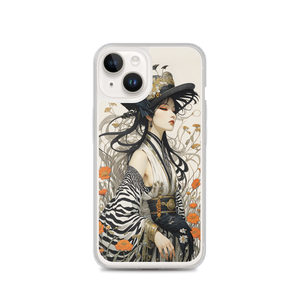 Mrs. Flora and Fauna iPhone Case