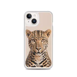 Leopard Potrait iPhone Case