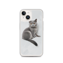 Relaxing British Shorthair Cat iPhone Case